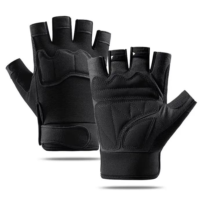 Gants antidérapants demi-doigt