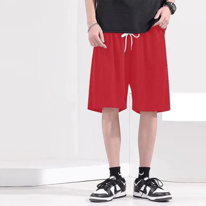 Shorts de Sport Polyester Hommes Confortables pour Jogging Gym Basket Fitness Plage Occasions Spéciales