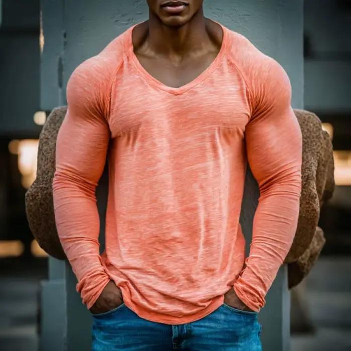 T-shirt de fitness basique pour homme