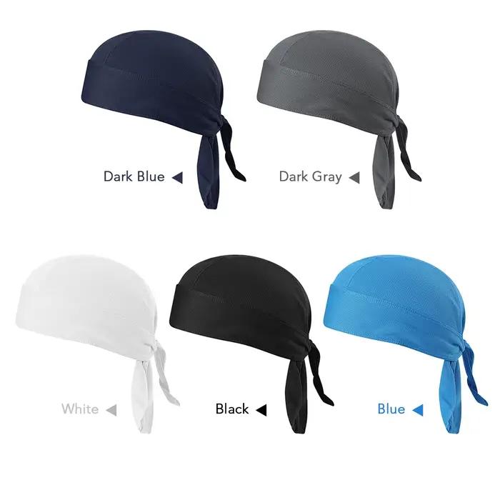 Bandeau de vélo casquette anti-transpiration foulard de cyclisme chapeau de protection solaire à séchage rapide