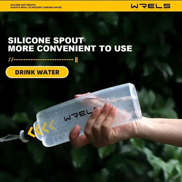 Bouteille d'eau de sport incurvée améliorée à prise facile
