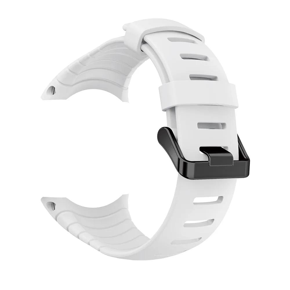 Bracelet de montre classique en Silicone souple pour Bracelet de montre Suunto Core pour accessoires