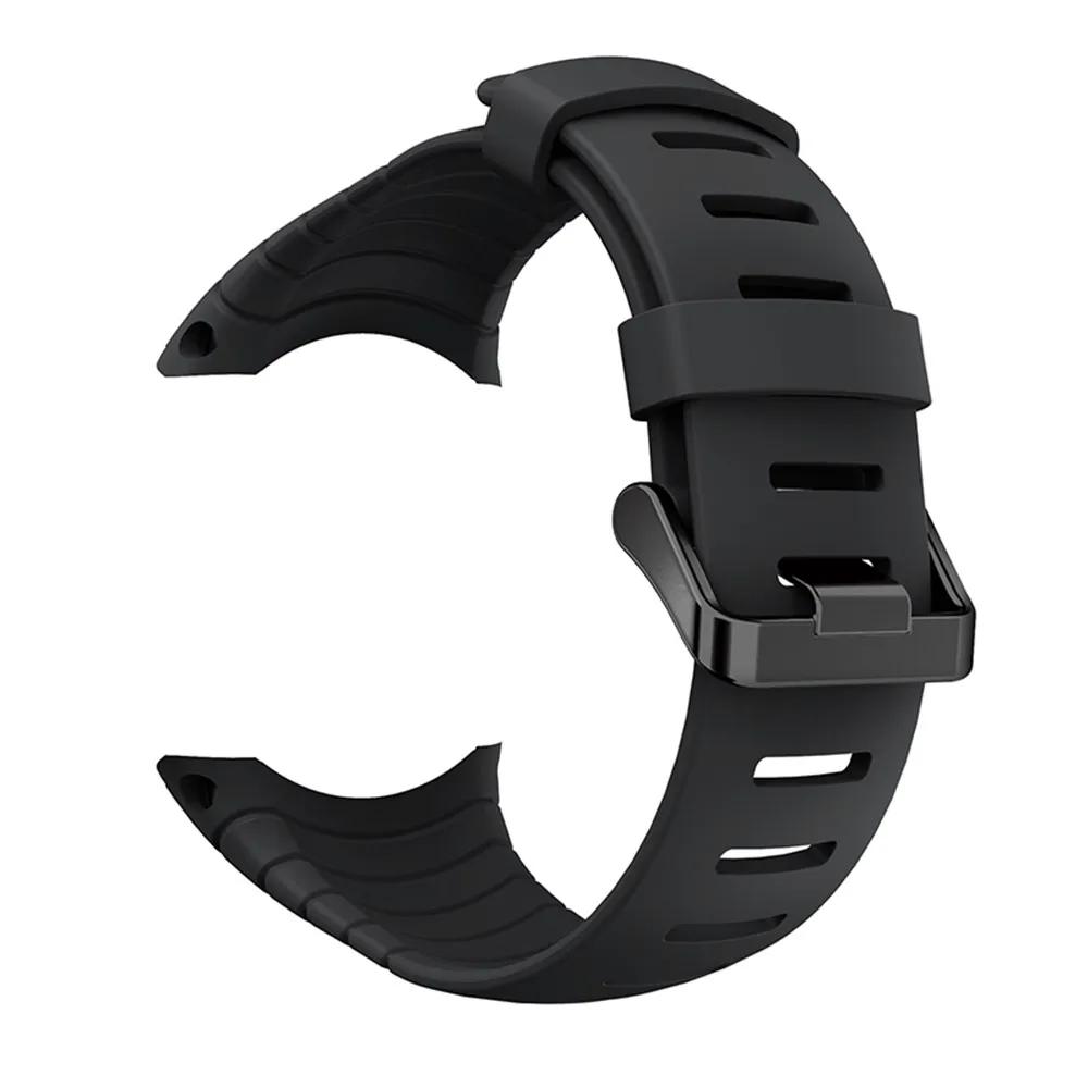 Bracelet de montre en Silicone pour Suunto Core, bracelets de sport de remplacement, ceinture pour S