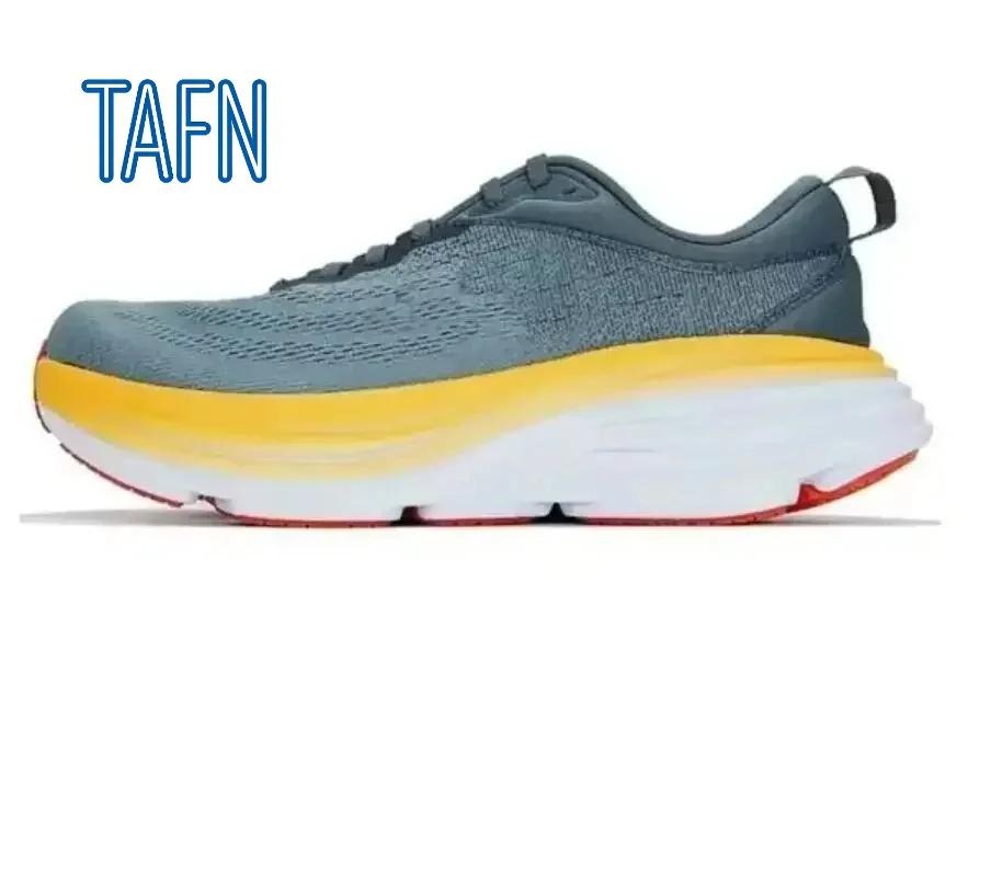 Bondi8 - Chaussures de course respirantes et amortissantes pour hommes et femmes, idéales pour l'ext
