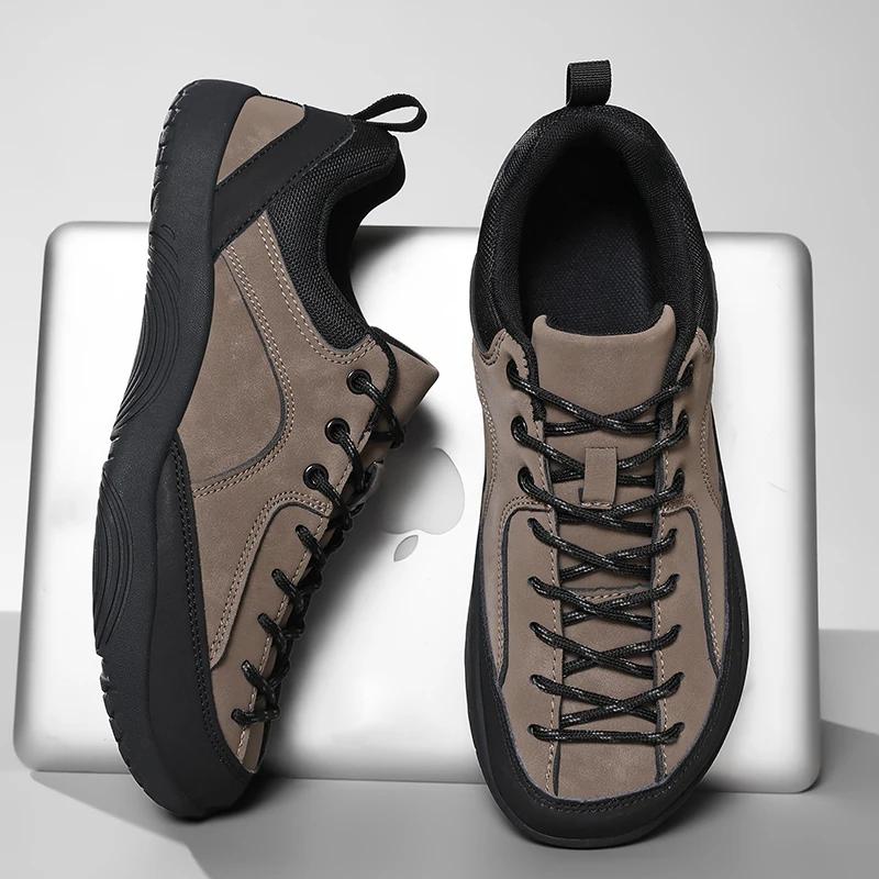 Nouveaux hommes femmes pieds nus bout large chaussures de marche à la mode hommes décontracté randonnée baskets anti-dérapant en plein air Trekking tourisme chaussures