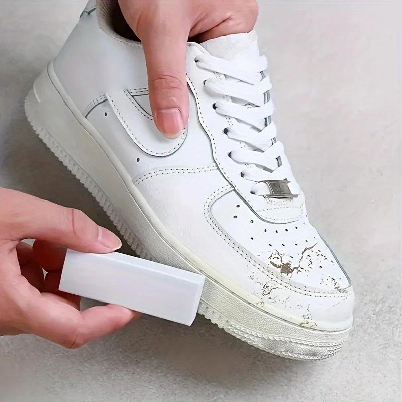 Gomme de nettoyage pour chaussures en daim et baskets, gomme de nettoyage pour chaussures en cuir mat, blanchiment du cuir velours, revitalisant et outil de démaquillage