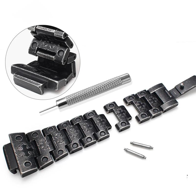 Kit Mod en métal et acier inoxydable DW5600, avec Style rétro sculpté DW-5000 GW-B5600 GB-5600 pour montre Casio g-shock pour hommes avec outils