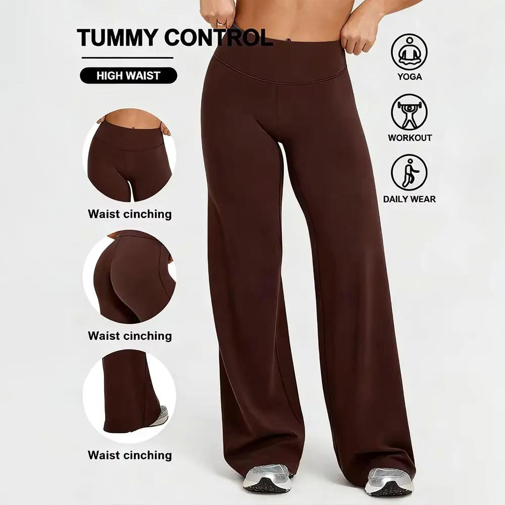 Pantalon de yoga taille haute pour femme