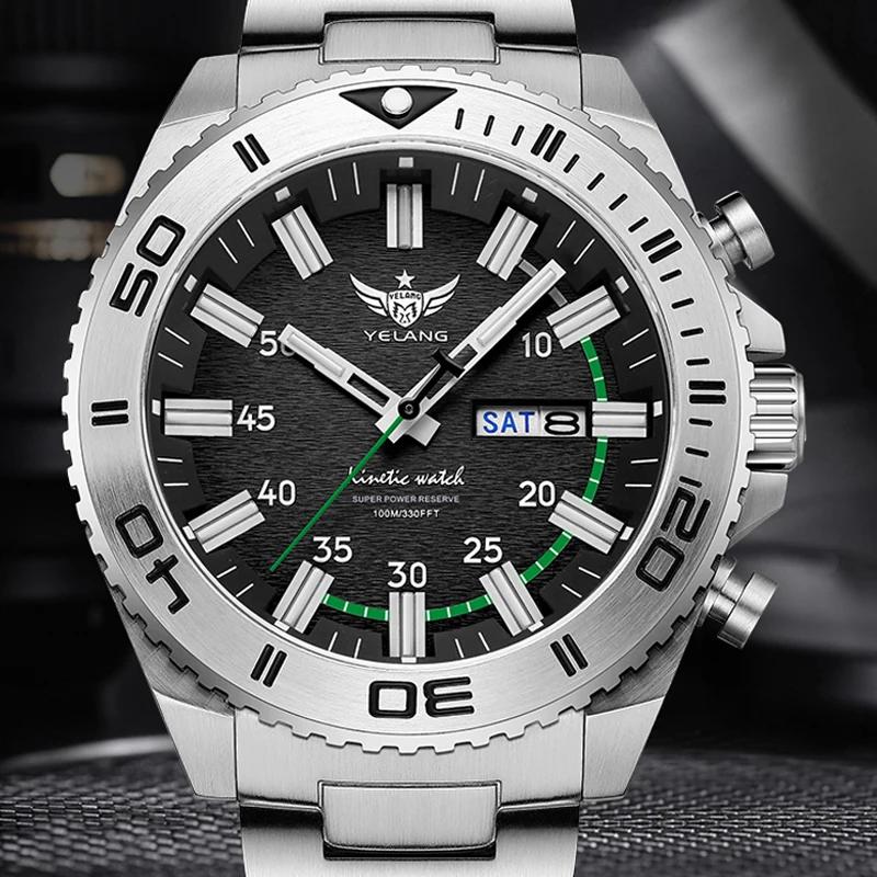 Montre de plongée pour homme Yelang V1035 44 mm