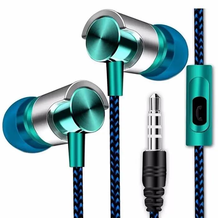Écouteurs de sport pour la course à pied, avec microphone HD intégré, prise AUX 3.5mm, pour appareil