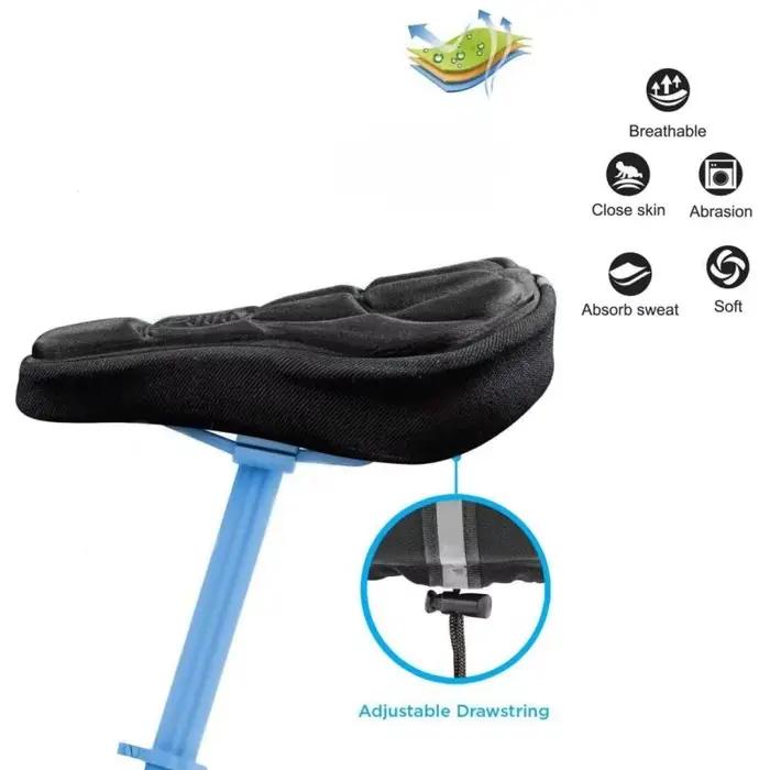 Doux 3D Rembourré Vélo VTT Selle De Vélo Housse De Siège Coussin Éponge Mousse Confortable Selles Ta