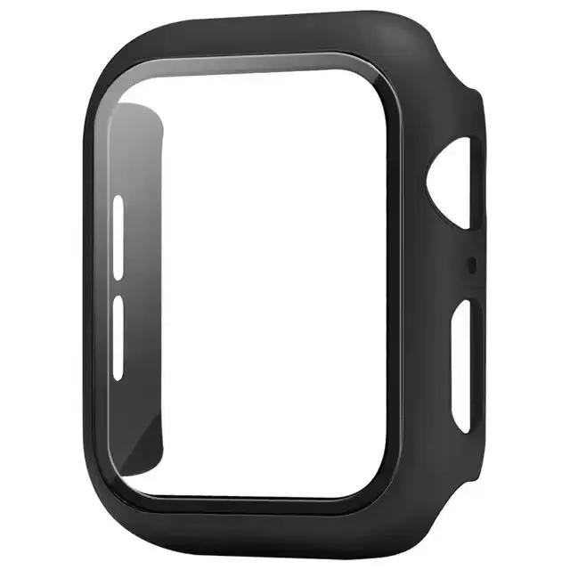 Verre trempé + étui pour Apple Watch 11 10 9 8 7 6 5 SE Ultra 2, couvercle de protection antichute i