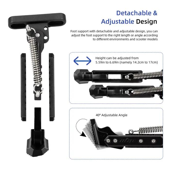 Ulip-Support de stationnement réglable pour trottinette électrique, accessoire de mise à niveau pour