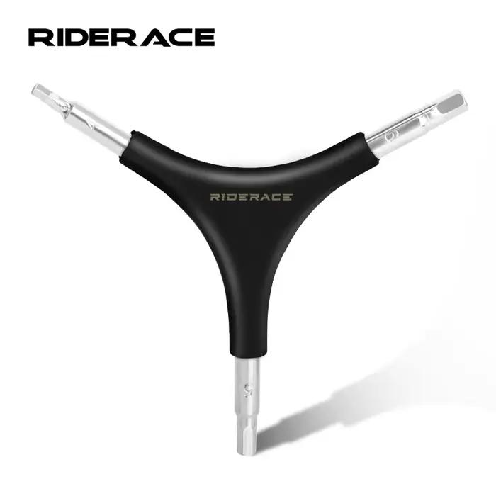 RIDERACE clé hexagonale à 3 voies clé Allen en forme de Y outil de réparation de vélo CR-V acier 4mm