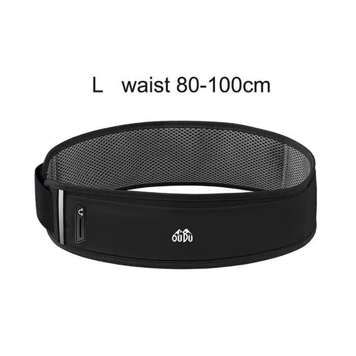Ceinture de course avec poche pour bouteille d'eau 330 ml, sac banane de sport pour femme, pochette