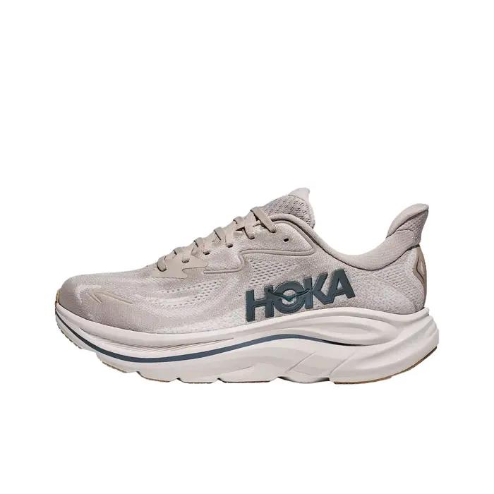 Chaussures de course HOKA ONE ONE CLIFTON 10 pour hommes, gris, 1162032-PTYG