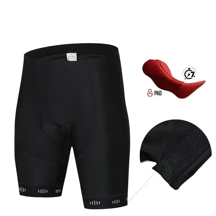 Raudax – short de cyclisme noir pour hommes, équipement de sport pour équipe de vélo, vêtements de v