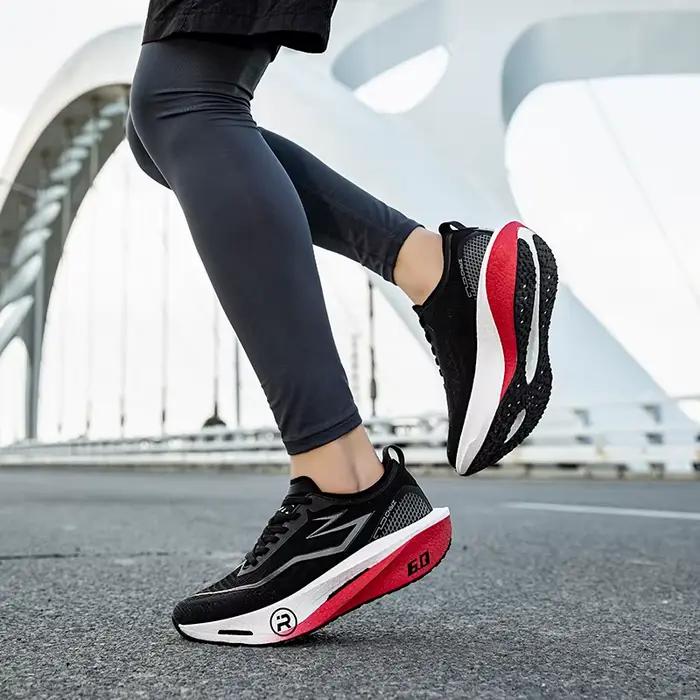 2025 chaussures de sport pour hommes planche de carbone 6.0 course Marathon rebond Stable résistant