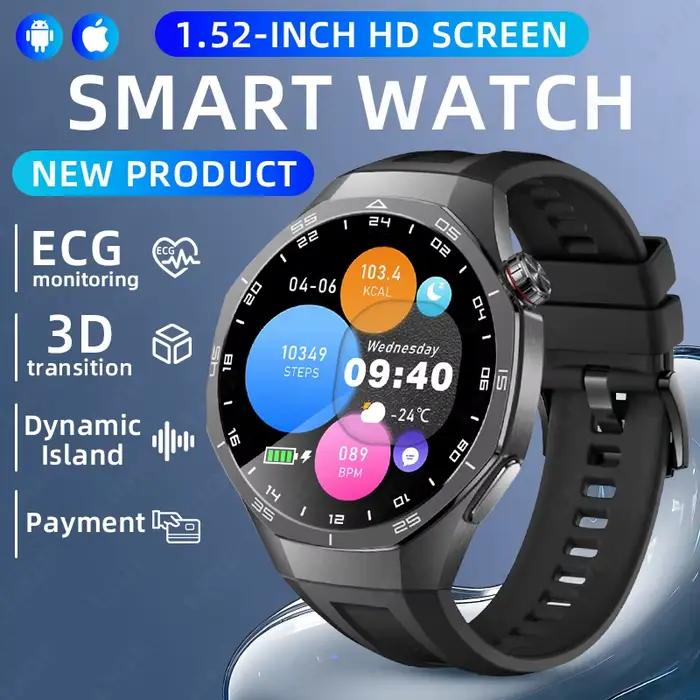 LIGE nouveau moniteur ECG montres intelligentes hommes Bluetooth appel Bracelet intelligent 100 + sp