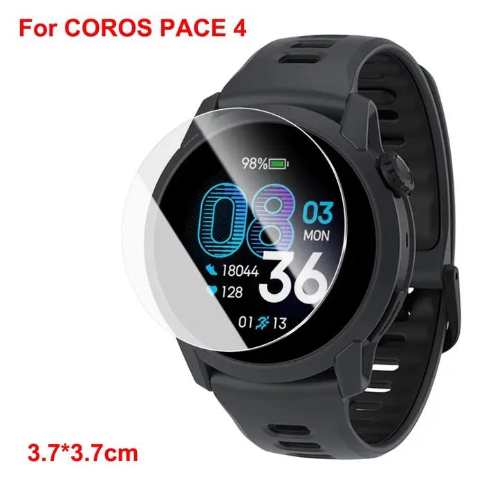 Protecteur d'écran en verre trempé pour montre de sport Coros Pace 4, Films de protection anti-rayur