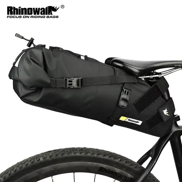 Rhinowheel – sac de vélo étanche 10L13L, sacoche de selle de vélo, sac arrière pliable pour vtt, cof