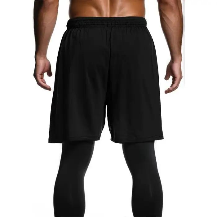 Pantalon de sport de compression 2 en 1 pour hommes, pantalon d'entraînement à séchage rapide, panta