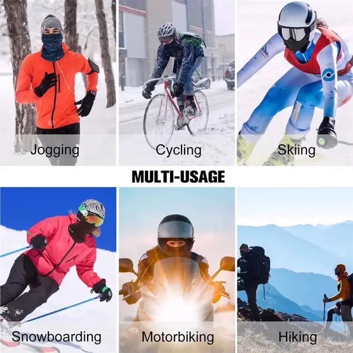 WEST BIKING – écharpe de cyclisme en polaire pour hommes et femmes, couvre-chef de sport en plein ai