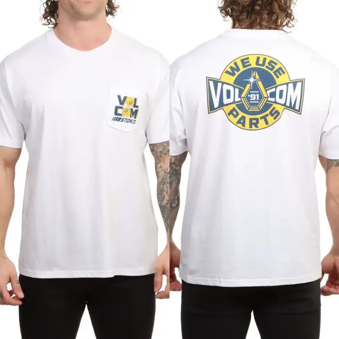 T-shirt de sport de plein air Volcom 2026 – Idéal pour les sorties quotidiennes – Style unisexe de l