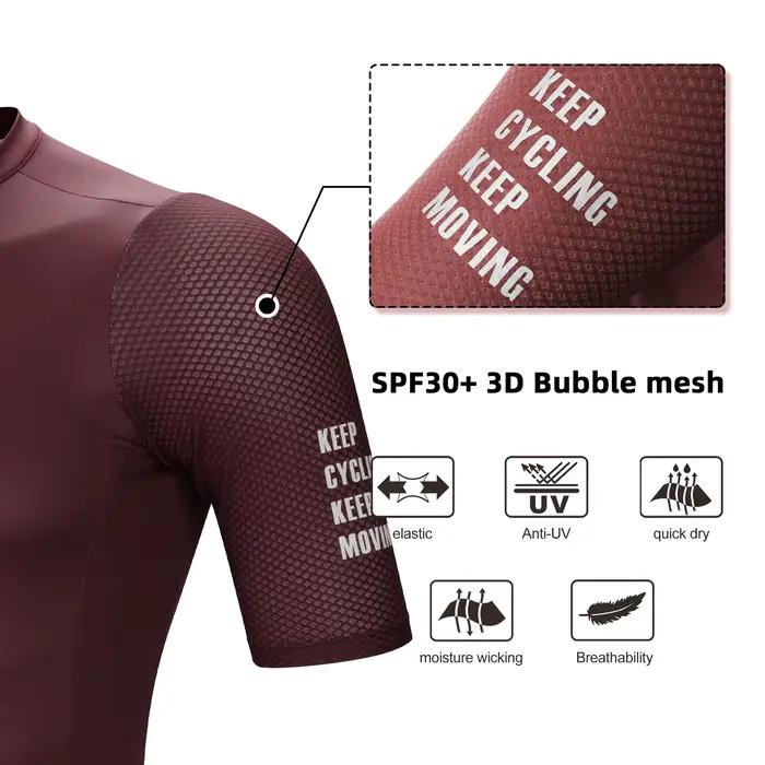 DAREVIE Maillot de cyclisme mode femmes maillot de cyclisme SPF 50 + homme maillot de vélo de haute