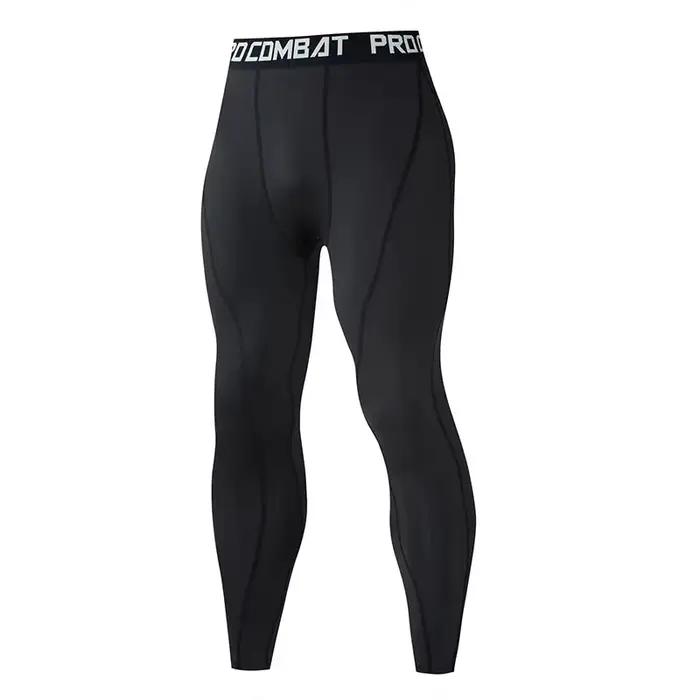 Collants de Sport pour hommes, Leggings de course à séchage rapide, pantalons d'entraînement à Compr