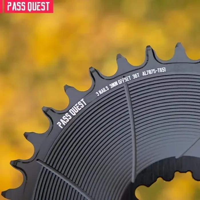 PASS QUEST 3 clous 3mm décalage AERO rond étroit large plateau montage Direct manivelle gravier vélo