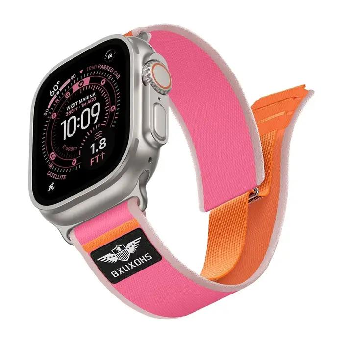 Bracelet à boucle de sentier pour Apple watch Ultra 3 bandes 49mm 46mm 45mm 44mm 42mm 41 40 Bracelet