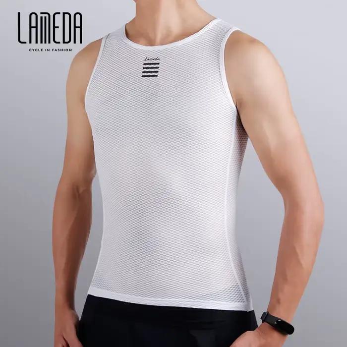 LAMEDA-T-Shirt respirant absorbant la transpiration pour homme, sous-vêtements de vélo, vêtements de