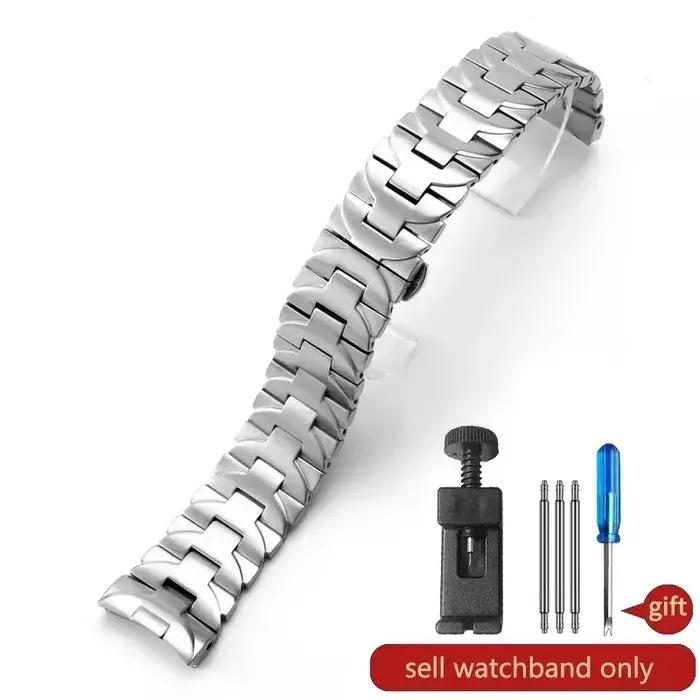 Bracelet de montre résistant aux rayures en acier inoxydable de haute qualité, pour Panerai série 22