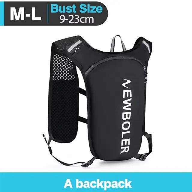Sac à dos de trail running NEWBOLER M/L, gilet d'hydratation ultra léger, respirant et fonctionnel p