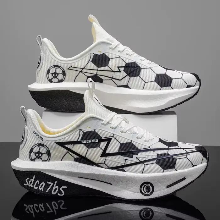 Chaussures de course avec plaque en carbone, spécialité marathon, respirantes, légères, confortables