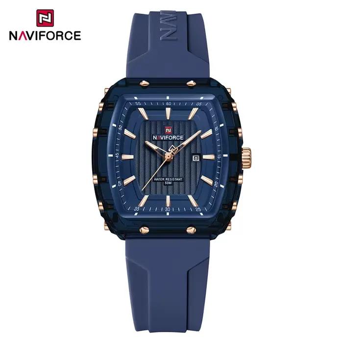 Montres originales NAVIFORCE pour femmes, quartz, étanches 5ATM, résistantes aux chocs, montres-brac