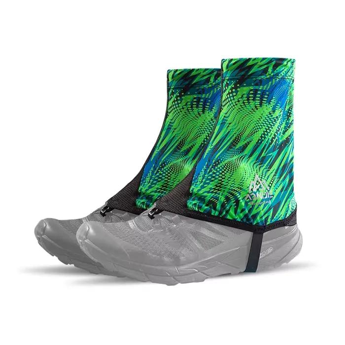 AONIJIE Gaiters de course à pied anti-sable avec cordon de serrage pour la course en extérieur et la