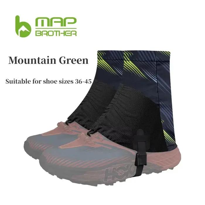 MAP BROTHER Outdoor F1001 guêtres de course hautes couvre-chaussures de protection anti-sable pour T