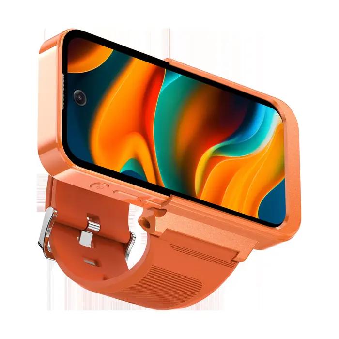 Montre connectée Android 12.0 Min, montre téléphone intelligente, batterie 2000 mAh, double caméra H