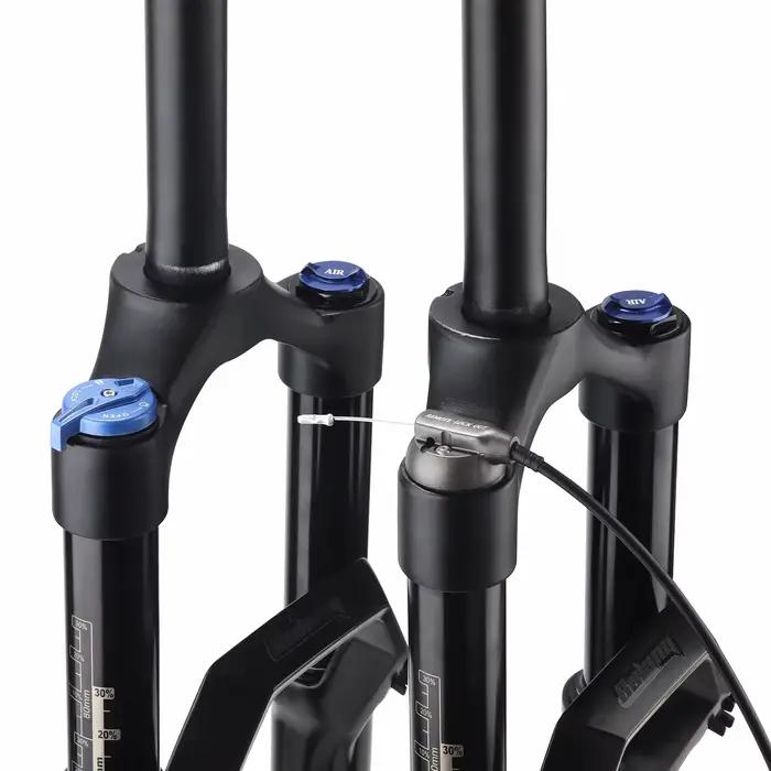 BOLANY 27.5 29er fourche à Air de Suspension de vélo 9x100mm QR vtt fourche de choc avant de vélo re