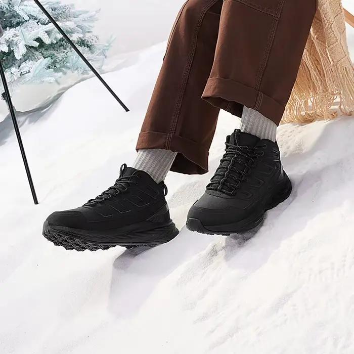 Leuven-Chaussures de course coordonnantes pour hommes, baskets pour hommes, velours, chaud, conforta