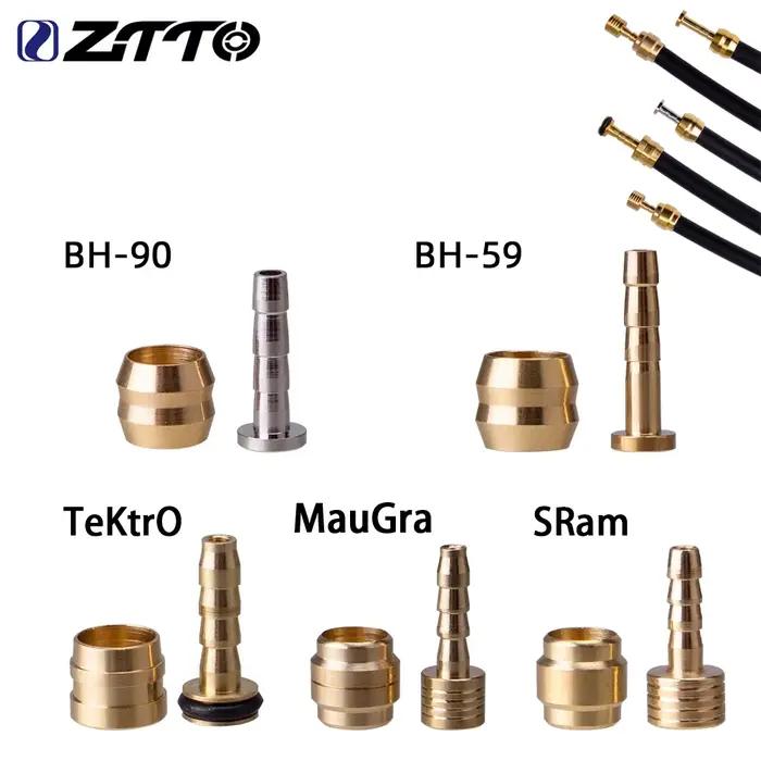ZTTO 10 pièces vtt vélo frein à huile tête d'olive broche d'huile frein à disque hydraulique aiguill