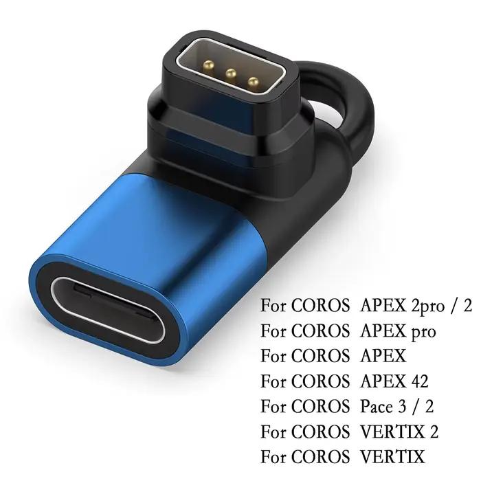 Adaptateur de Charge pour COROS Pace 3 / 2, Charge universelle en Silicone avec adaptateur de charge