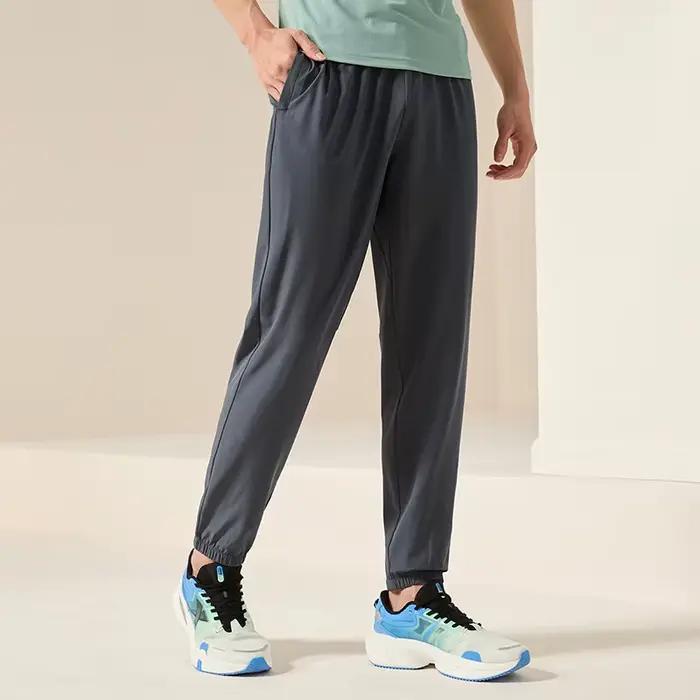 Xtep tissé pantalons de survêtement pour hommes été respirant hommes pantalons de survêtement confor