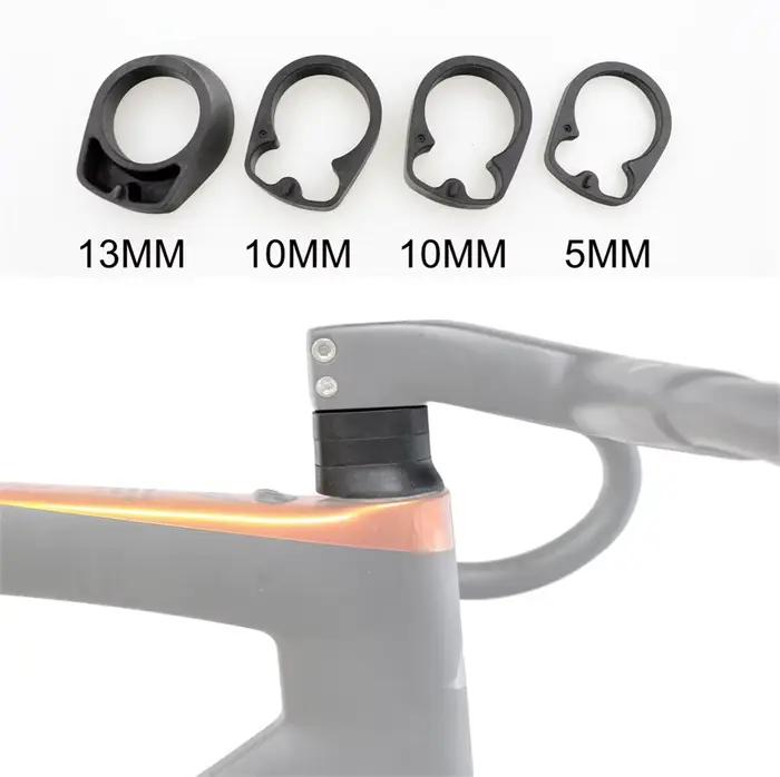 Entretoises de casque, fourche avant de vélo, rondelle de poignée intégrée, Tube de direction de vél