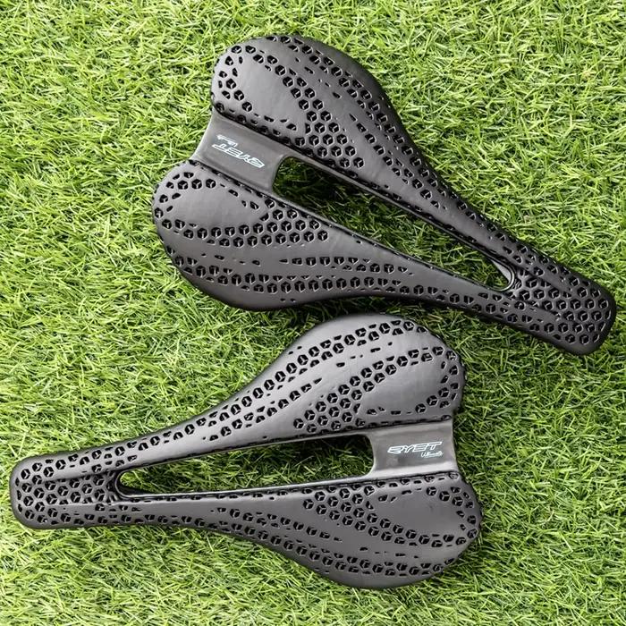 2024 RYET carbone 3D imprimé selle de vélo 7*7 coussin de vélo pour hommes femmes Triathlon route vt