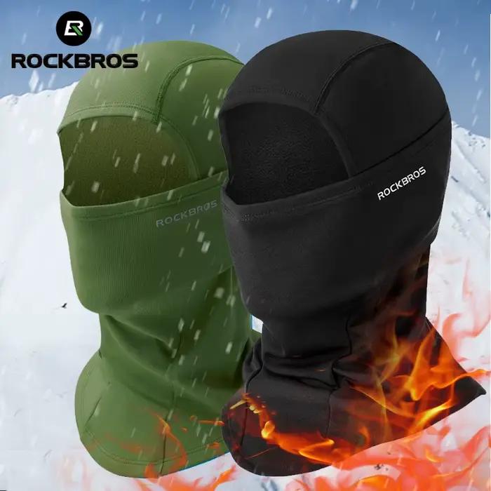 ROCKBROS – masque facial d'hiver respirant, écharpe de cyclisme, de Ski, de course, d'entraînement,