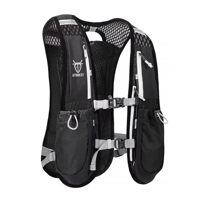 UTOBEST-Sac à dos de course sur sentier ultra léger, 5L, glaçage d'hydratation, pack fonctionnel res