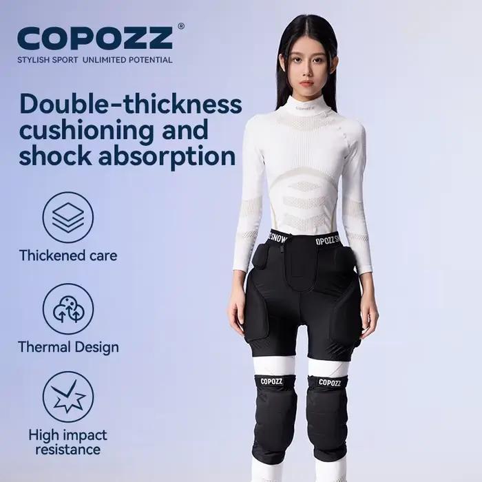 COPOZZ Sports plication Ski Skate 506 Protection Ski Protecteur Genouillères Patinage Protection Han
